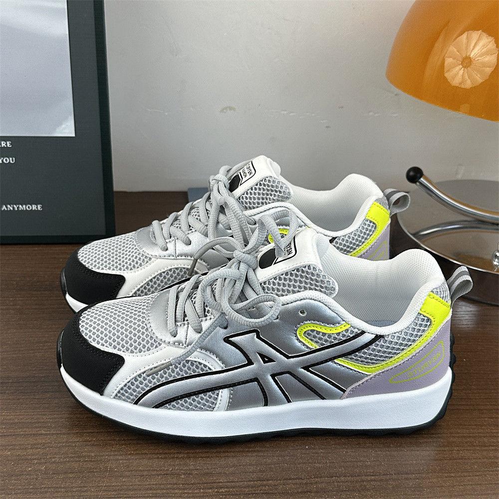 

Korean version 2025 spring and summer new student casual mesh breathable sports shoes women s ins tide niche retro running shoes 40