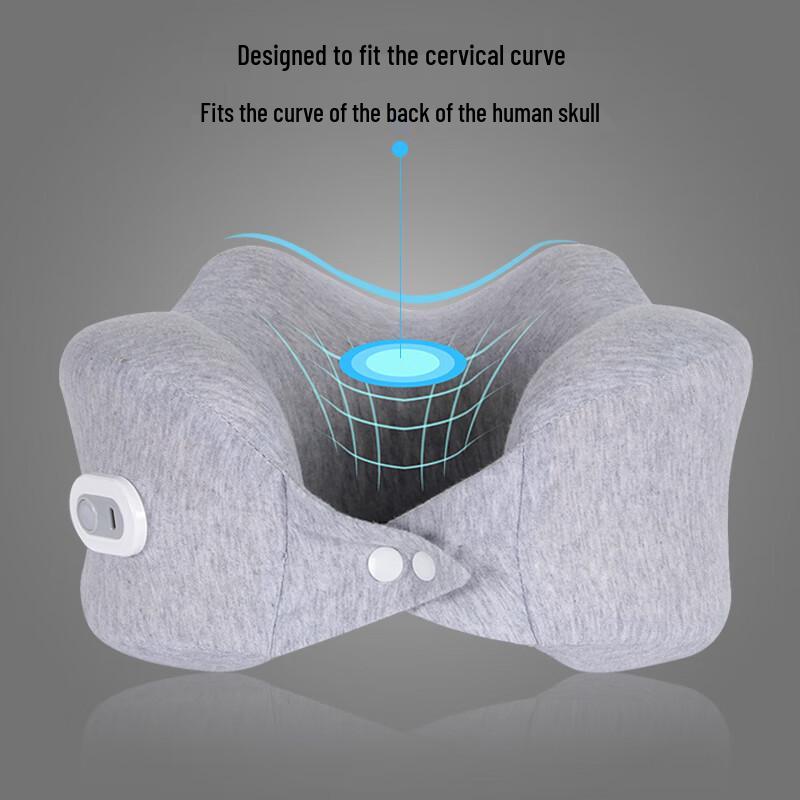 Huzheng Upgraded Portable U-shaped Neck Massager Pillow