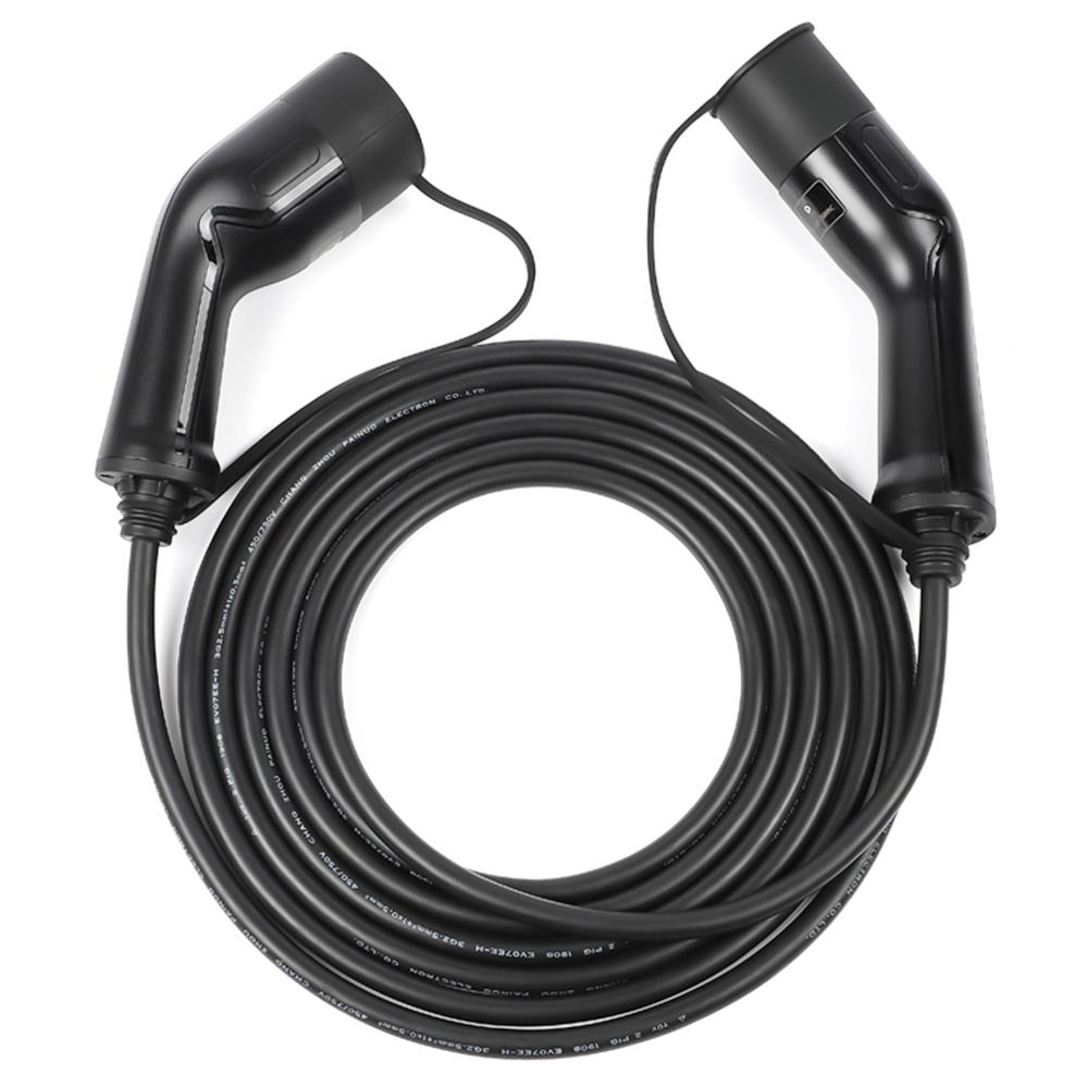 ANDAIIC Mode 3 EV Charger Cable Type 2 To Type 2 IEC62196 32A 3 Phase 5m Length