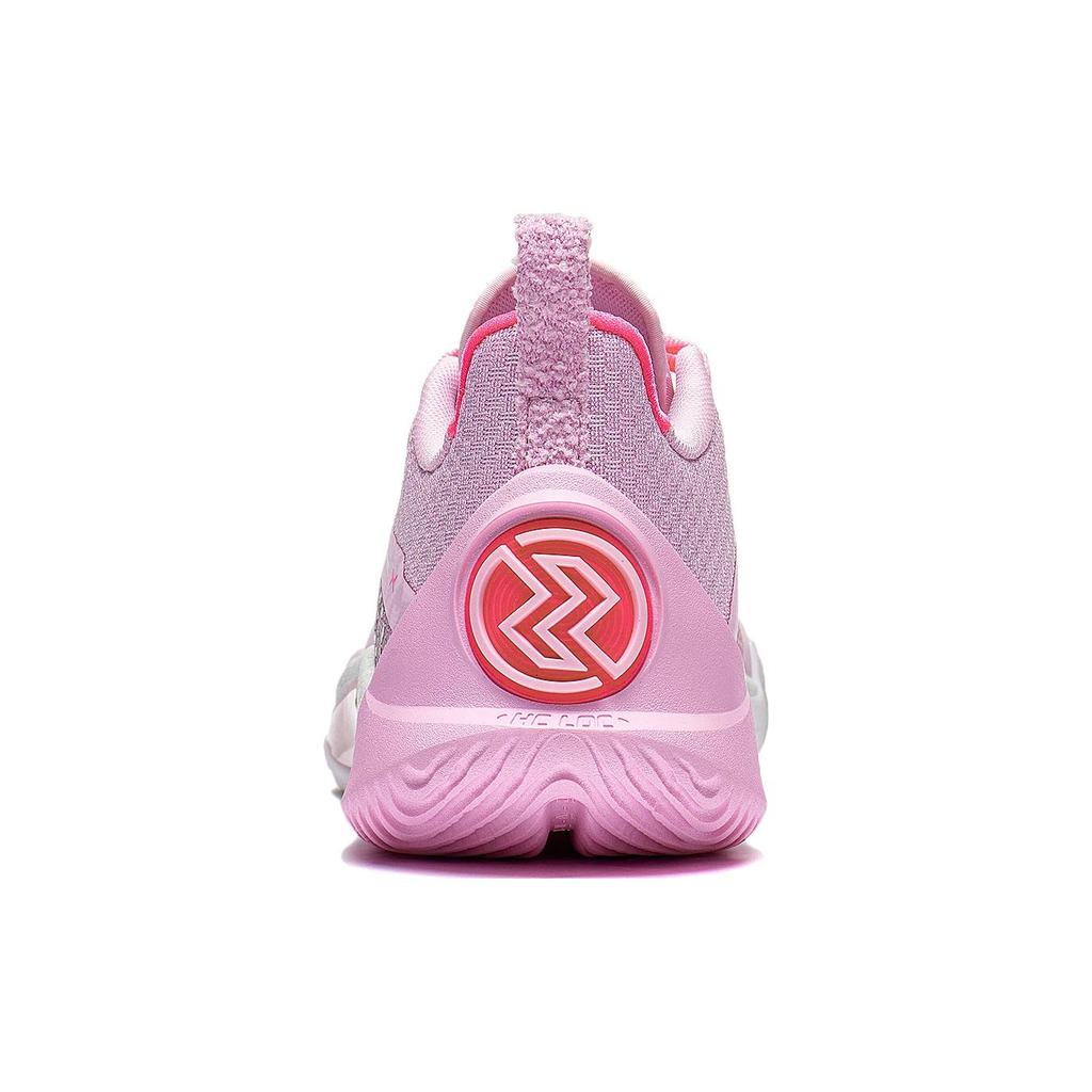 Li Ning Speed 10 Low Top Basketball Shoes Men's Soft Cherry Blossom Pink ABAT085-6