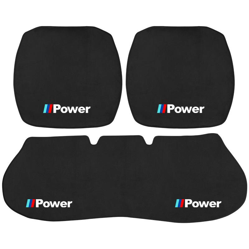 Car Seat Cushion Non-Slip Cover Ice silk Velvet Plush For BMW E46 E90 E60 F30 F10 G30 G20 G32 X1 X2 X3 X5 X4 X6 X7