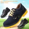Labor Insurance Shoes Anti-smashing and Anti-piercing Safety Shoes Low-top Work Shoes Cowhide Electric Welding Insulating Shoes