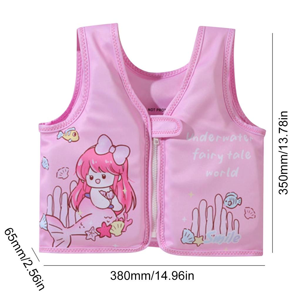 Kids Swim Vest Baby Life Vest Child Buoyancy Children's Vest for Girls Swimsuit Swimming Pool Life Jacket Summer Beach Swimwear