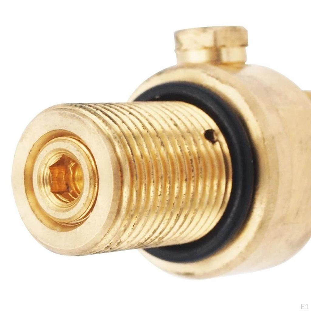 Cylinderpåfyllningsadapter Mässing Utgång TR21-4 Maskintank M18x15, CO2 Påfyllningsanslutning
