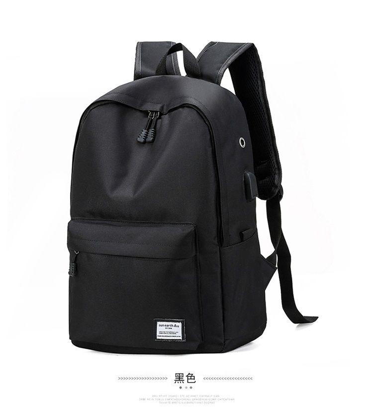 Schoolbag Backpack Middle School Student School Bag Large Capacity Male and Female Backpack College Style Fashion Computer Bag Leisure Bag Versatile