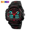 New SKMEI Men Sports Watches Dual Display Digital Quartz Watch Men Waterproof Casual Outdoor Electronic Wrist Watches