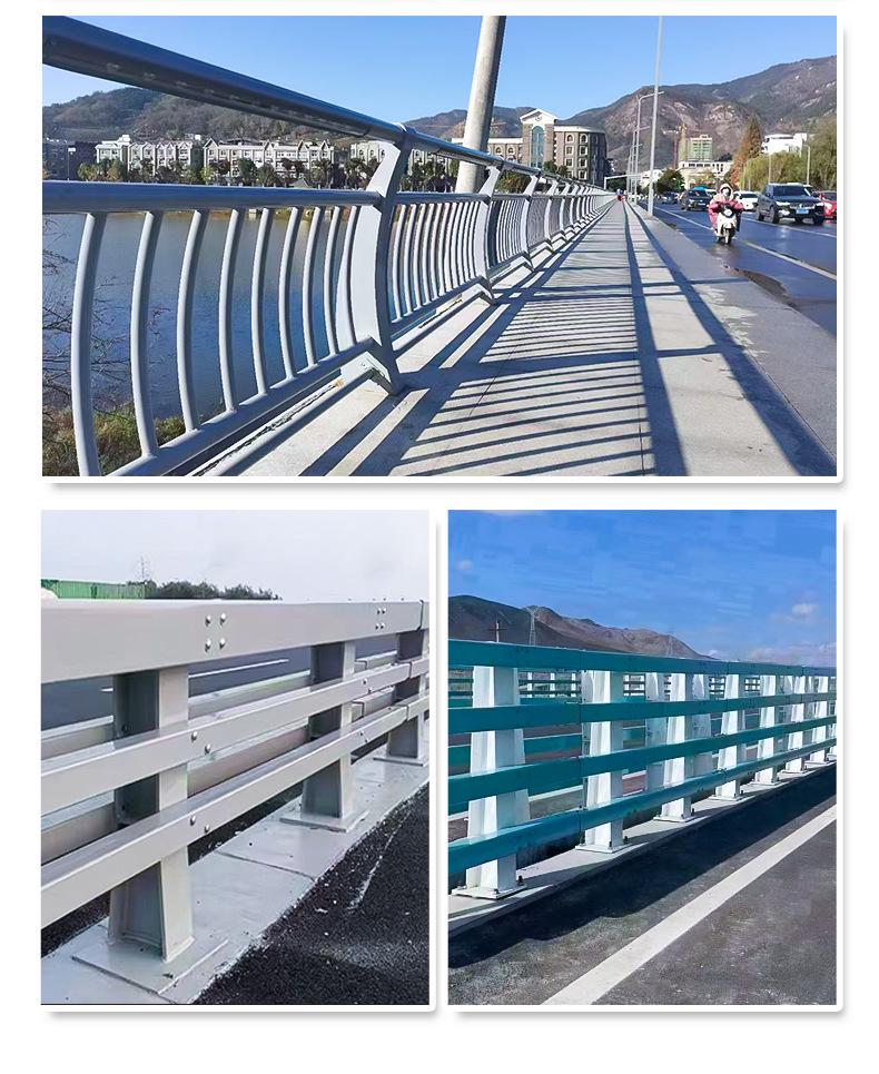 Stainless Steel River Pedestrian Bridge Anti-Collision Safety Railing