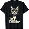 Lustiges The Cat Father Katzenvater T-Shirt
