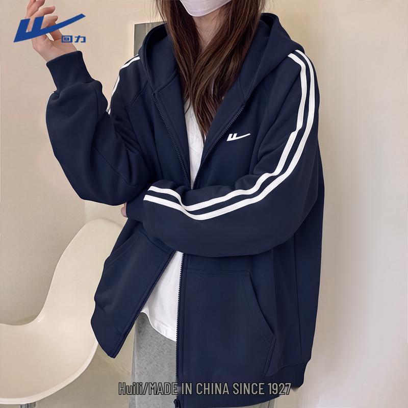 Warrior Women's Casual Hooded Zipper Jacket