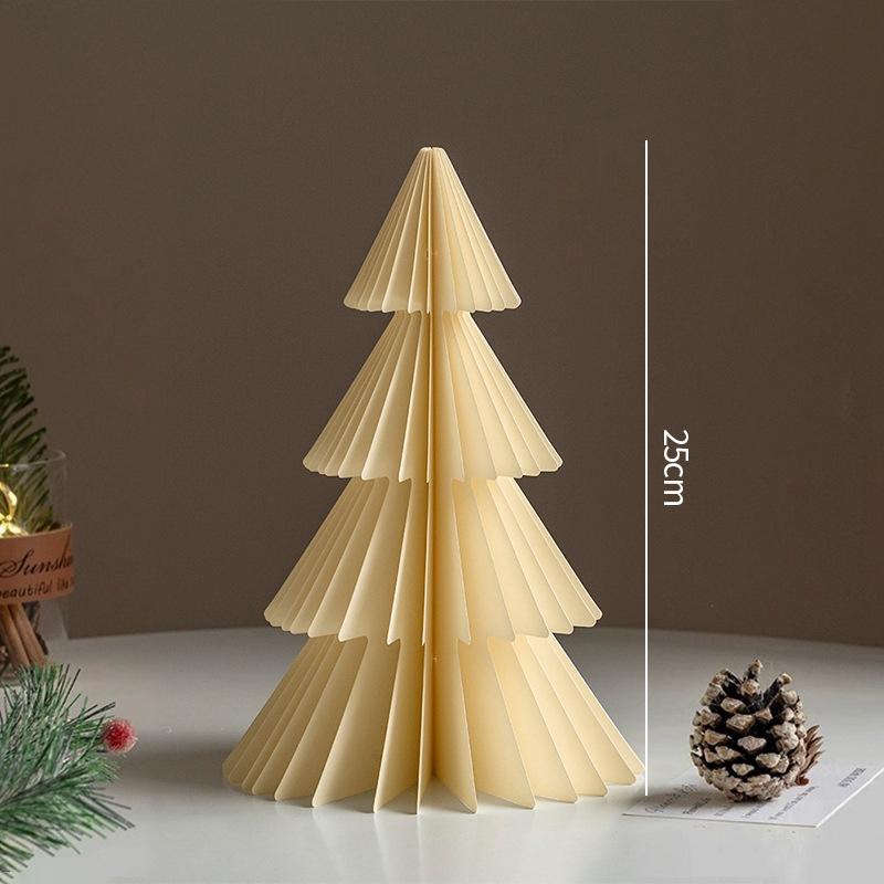 Christmas Tree Ornament Christmas Decoration 2026 3D Honeycomb Ball Desk Accessories Xmas Tree Navidad Decoraciones