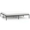 Vidaxl Metal Bed Frame, Black, 180X200 Cm