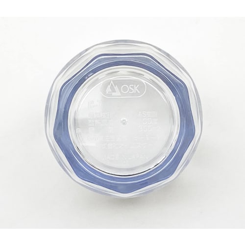 OSK mofusand Glass Tumbler, Blue, 300ml, Dishwasher Safe, Made in Japan, C-7