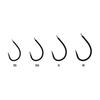 Gamakatsu Tairaba Quick Hook Thin Shaft Lightweight Economical Sakuragen Custom Hook Super Quick (NSC) 68843 Various [Bringing Reluctance to Eating