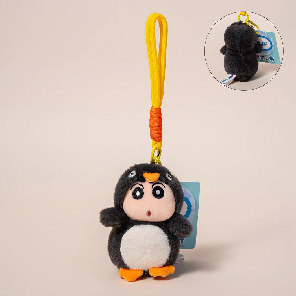 HQ With Tag Crayon Shin-chan Plushies Toy Stuffed Anime Shin Chan Turn Into Waniyama Bee Turtle Doll Backpack Pendant Gift