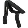 KALA Ukulele Capo, One-Touch Type, Black (K-CAPO-BLK)