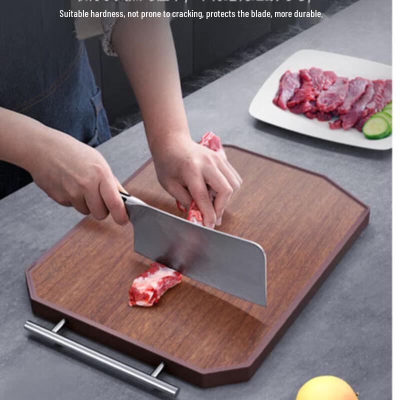 KOBACH Ebony Wood Antimicrobial Cutting Board