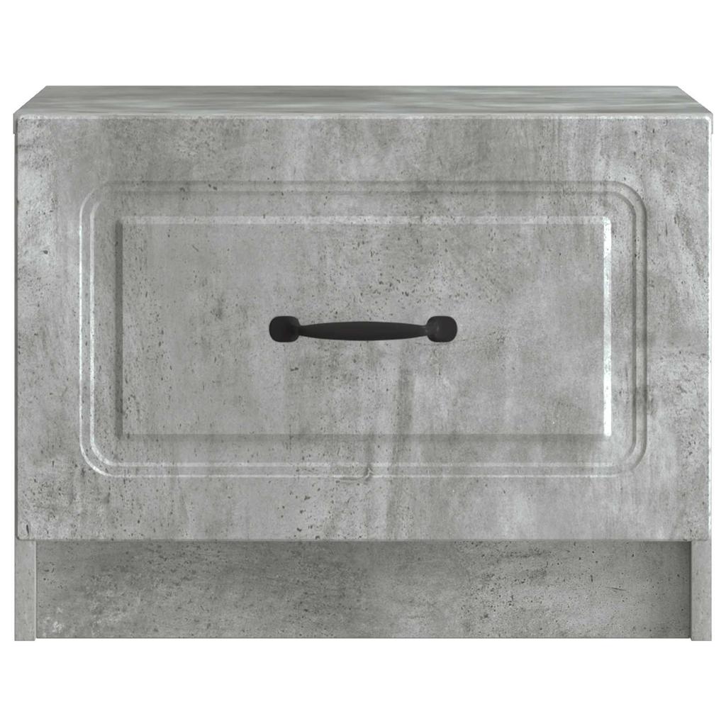 Coffee Table Concrete Grey 49 x 50 x 37 cm Particleboard