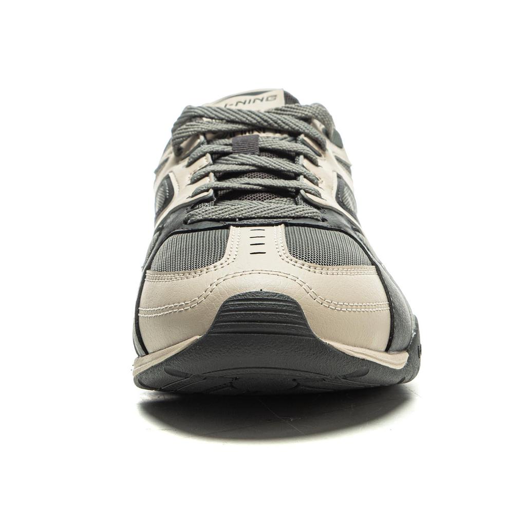 Li Ning Filin Retro Classic Low-Top Shoes Men Sneakers Gray-Green AGLV137-1