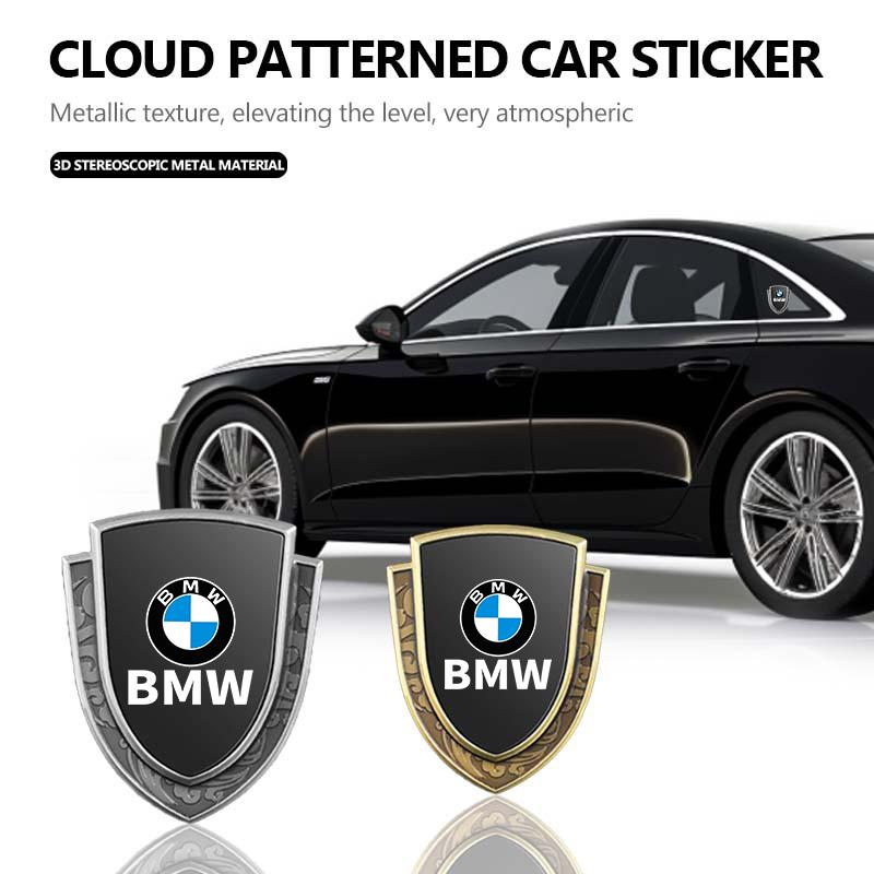 Car Metal Shield Emblem Side Fender Body Trunk Badge Stickers For BMW Performance X1 M3 M6 F01 F02 E34 E36 E60 F10 F20 X6 YL6