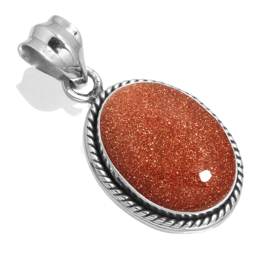 925 Sterling Silver Pendant Women Gemstone Handmade Jewelry Engagement Gift Amber Amethyst Black Onyx Carnelian Garnet Quartz Green Onyx Gold Stone