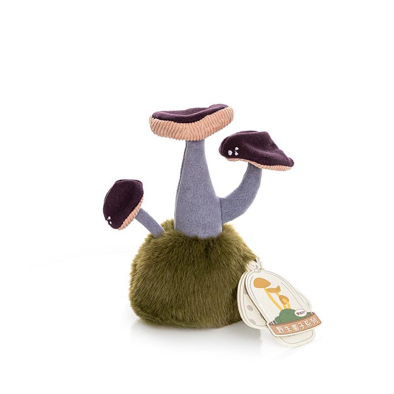 

Plush Mushroom Toy Collection With Pp Cotton Fill For Kids And Adults Amethyst