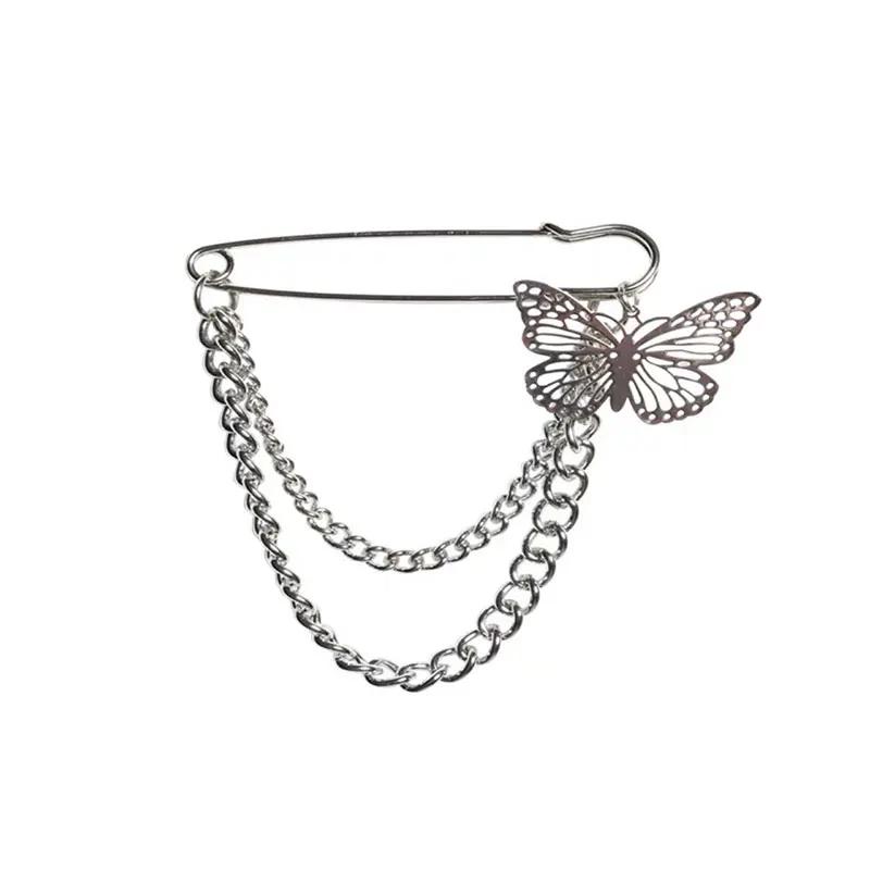 Butterfly Waist Cinching Chain Waist Belt Women's Decoration Hundred with Decorative Jeans Skirt Pant Waist