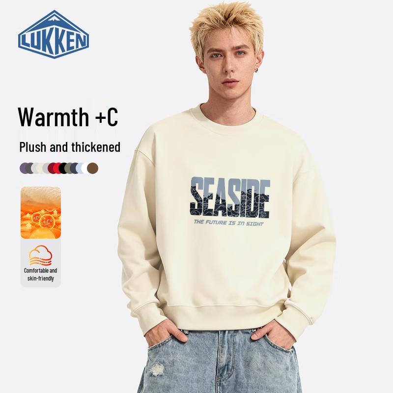 

LUKKEN Men s Heavyweight Fleece-Lined Sweatshirt XL