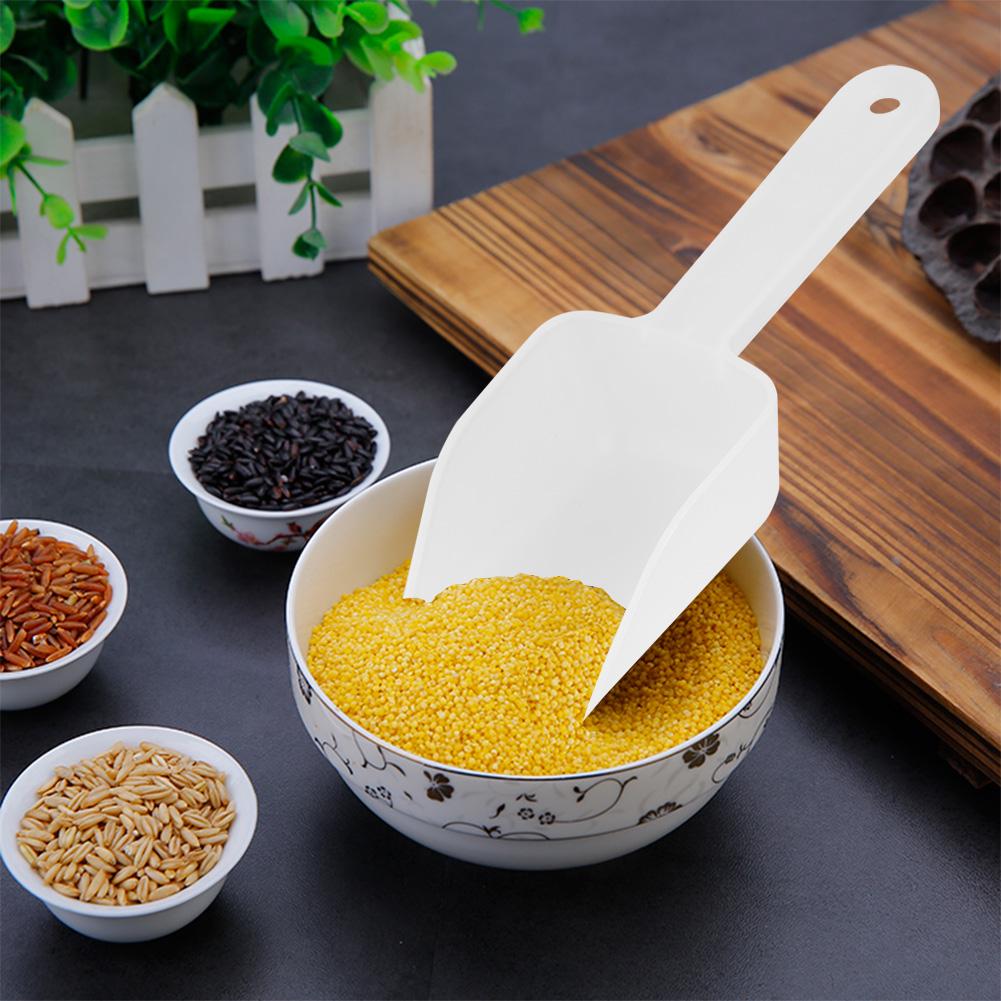8 ks Mini PP plastová lopatka škrabka na led na potraviny Ořechová mouka Dezert Domácí kuchyně