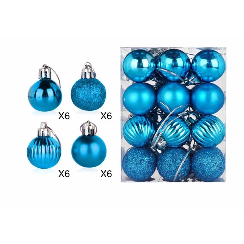 Christmas Decor Baubles Xmas Balls Party Wedding Hanging Ornaments Set