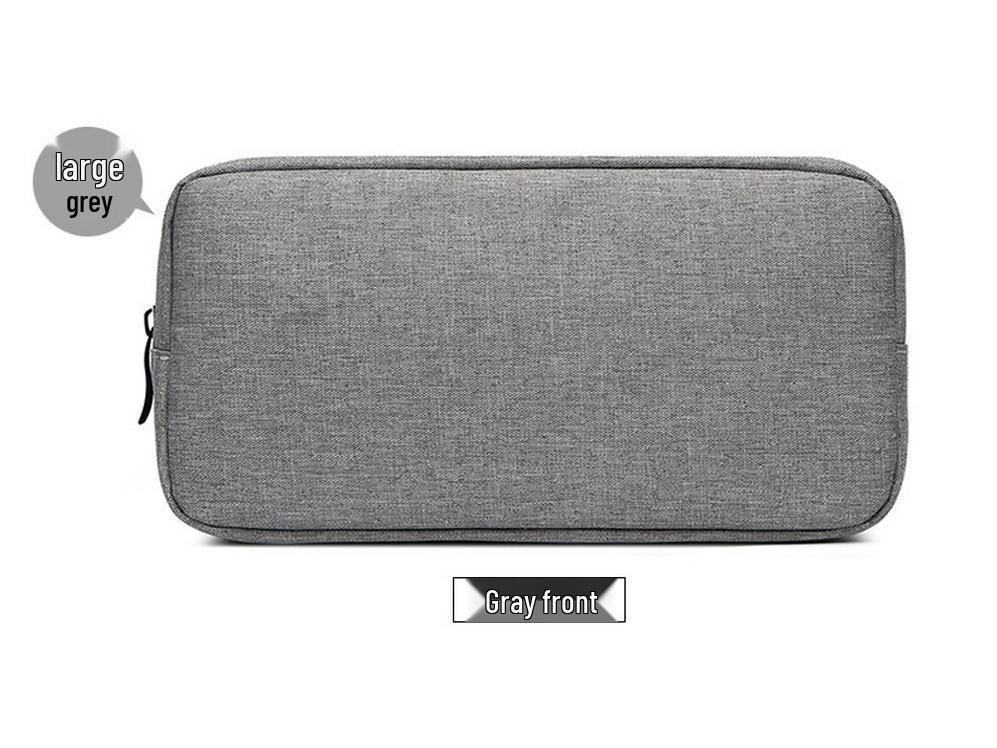 Water-resistant Cationic Portable Power Bank & Cable Storage Pouch for Digital Accessories