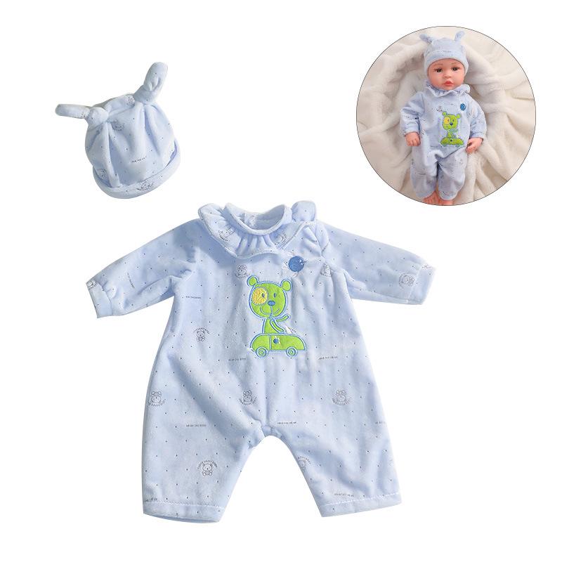 47cm Realistic Reborn Baby Doll Clothes & Dress-up Accessories