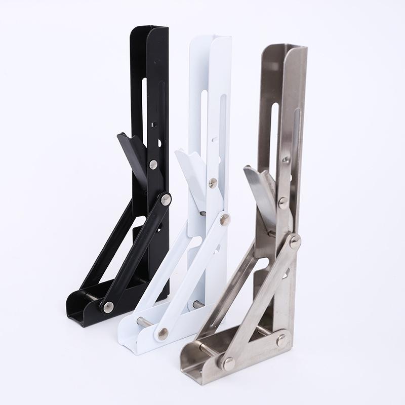 Stainless Steel Folding Triangular Wall Shelf Support Bracket