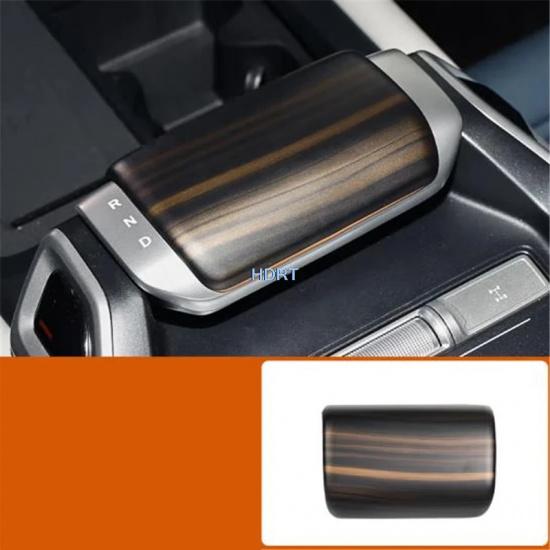 Car Styling Gear Shift Head Window Lift Button Panel Air Vent Outlet Cover Peach Wood Interior For Changan Deepal G318 2024 +
