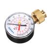 Lepmerk 2 12"" Pressure Gauge Water Pressure Test Gauge 34"" Female Hose Thread 0200 PSI with