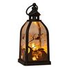 LED Pumpkin Lantern Electronic Candle for Halloween Decor