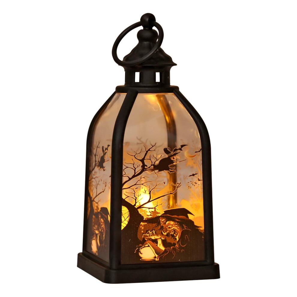 LED Pumpkin Lantern Electronic Candle for Halloween Decor