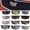 Metal Car Front Grille Emblem Rear Trunk Badge for CT4 CT5 XT5 XT6 XTS ATS-L New Style Sticker Modification Accessories