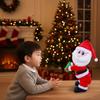 Electric Dancing Santa Claus Toy, Christmas Music Butt Shake Animated Figure, Unique Novelty Gift for Xmas Birthday Party Decor