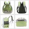 Transparent Bird Backpack Bird Carrier Travel Bag for Birds ParrotS Small Pet Acrylic Portable Bird Cage Outdoor Travel Hiking