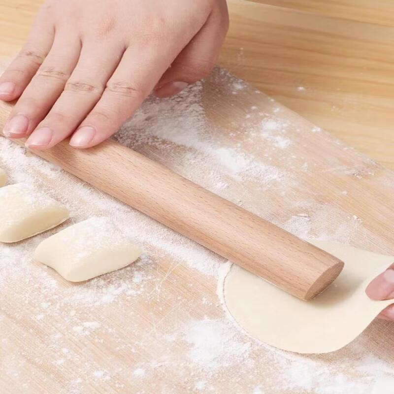 Home Kitchen Solid Wood Rolling Pin