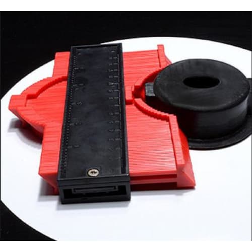 [Goodwill Store] Red 250mm Contour Gauge