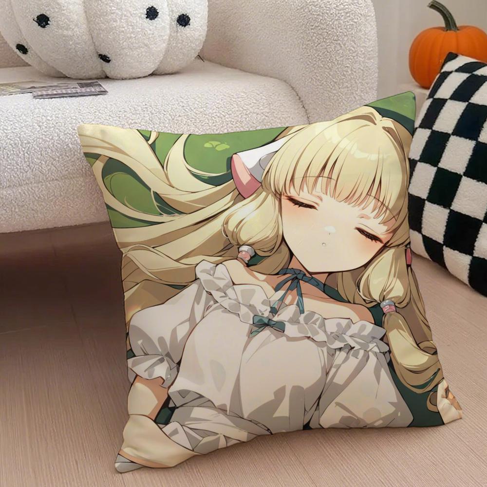 CChobits Cushion Cover Throw Pillow Cover Hidden Button Durable Polyester Chair Cushion 30X30cm