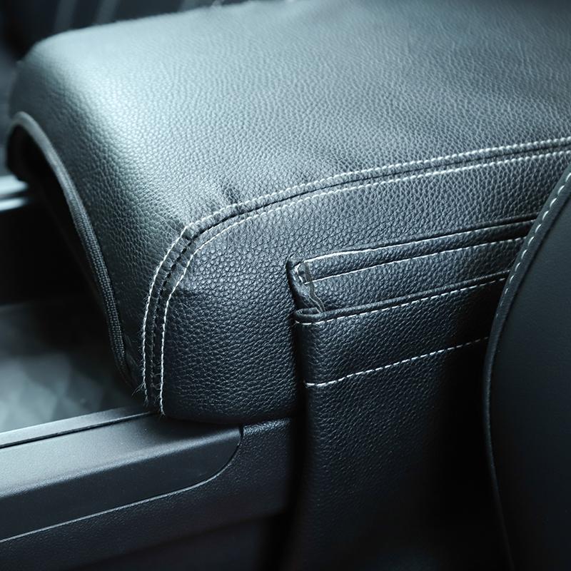 Center Console Leather Armrest Box Cover Pad With Storage Bag For TANK 300 TANK300 2021 Up Car Interior Accessories