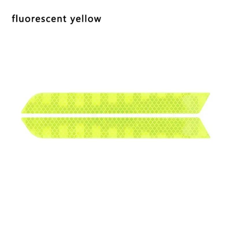 NEW Car Door Sticker Safety Opening Warning Reflector Tape Decal Car Accessories Exterior Interior Reflective Sticker Reflective
