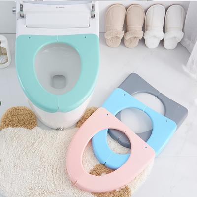 Folding Plastic Toilet Seat 38*40cm