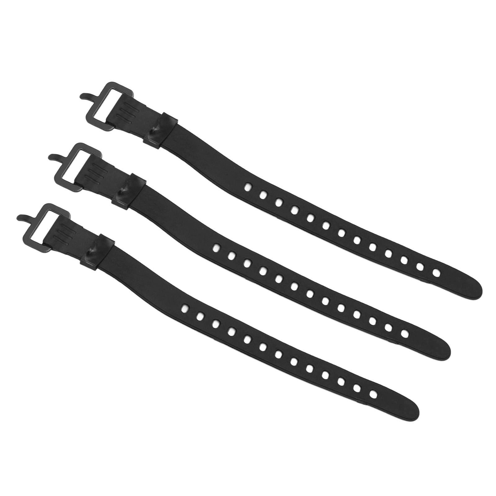 

3 шт. Универсальные ремни для быстрого крепления кабелей, многоцелевые натяжные ремни для мотор-трансмиссии и лыж чёрный