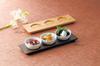 Yamako Ash Three-Hole Plate, Brown, 32445