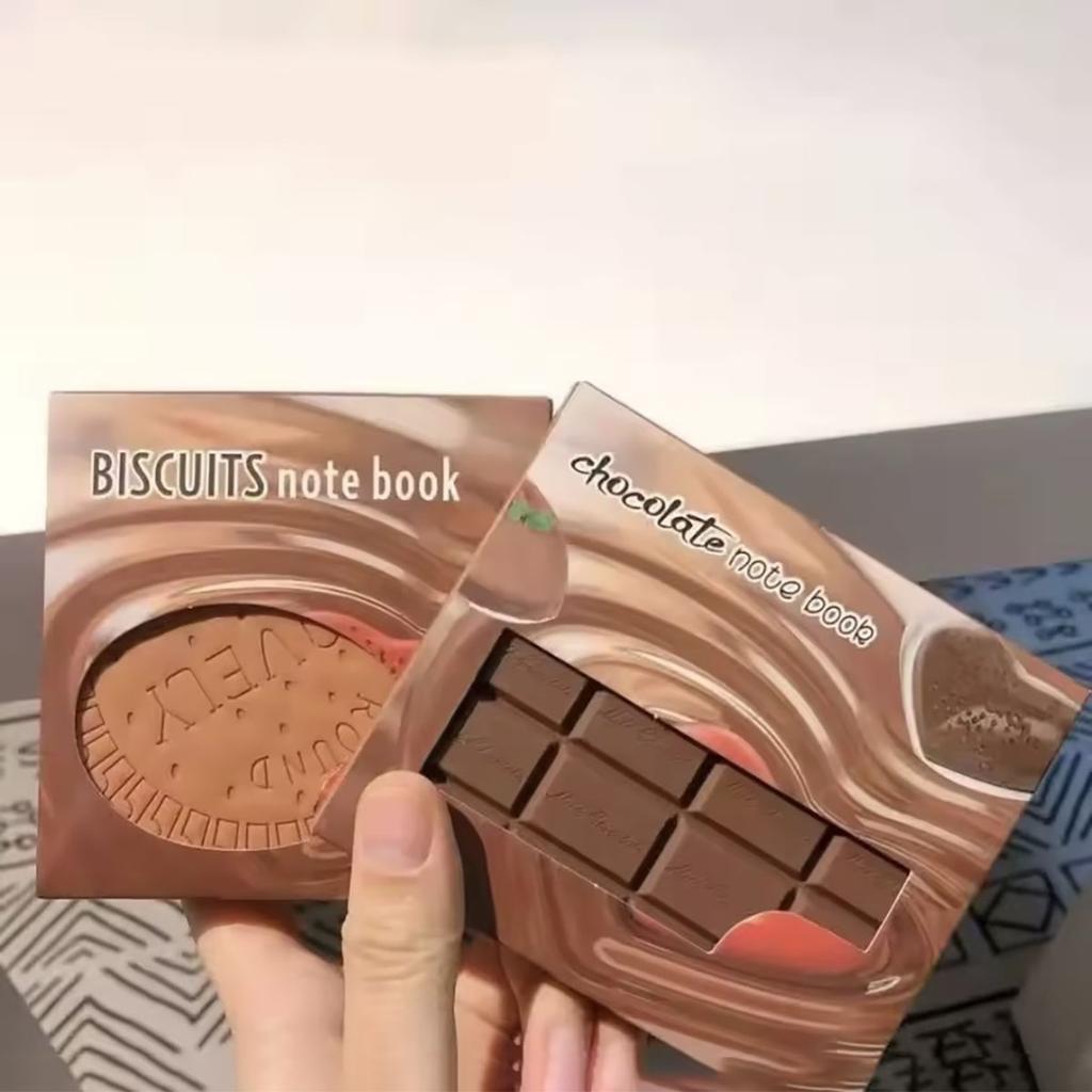 1pcs Cookie Memo Book Creative Stationery Notebook Chocolate Fragrance Notebook Mini Portable Notepad Funny Cute School Supply