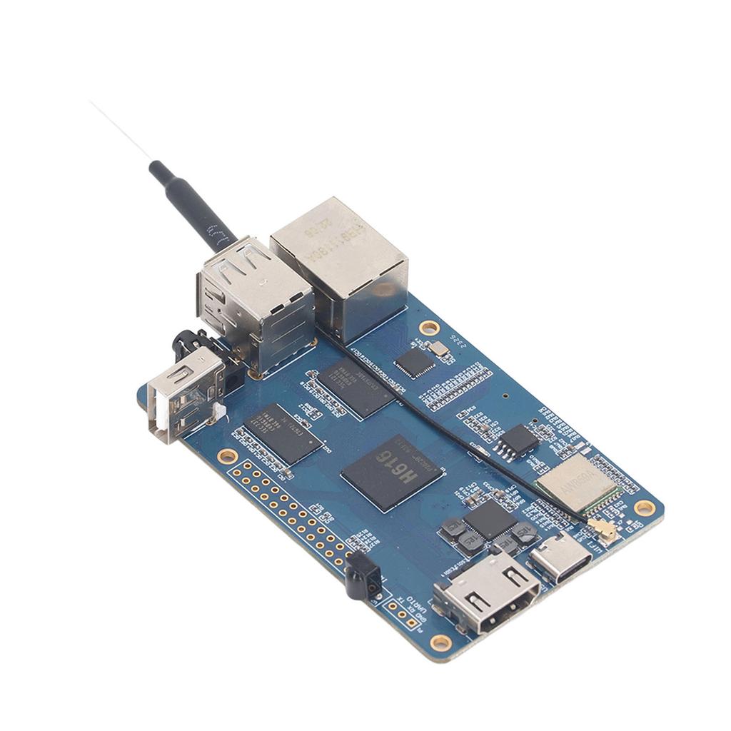 Microcomputer Development Board Quad Core 64 Bit 1.5GHz for Cortex A53 CPU WIFI BT 5.0 WiFi Single Board Computer