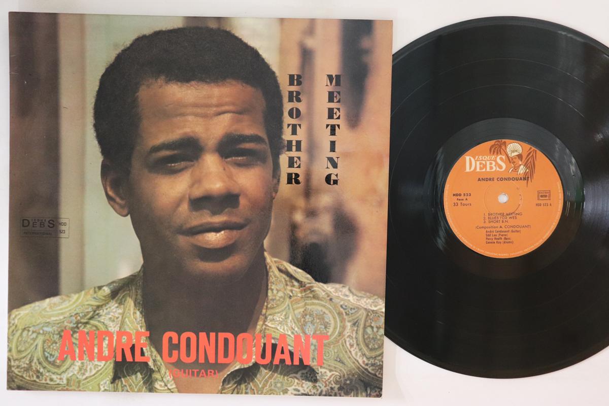 

LP Record ANDRE CONDOUANT Brother Meeting HDD523 DISQUES DEBS 1971 France Jazz Used